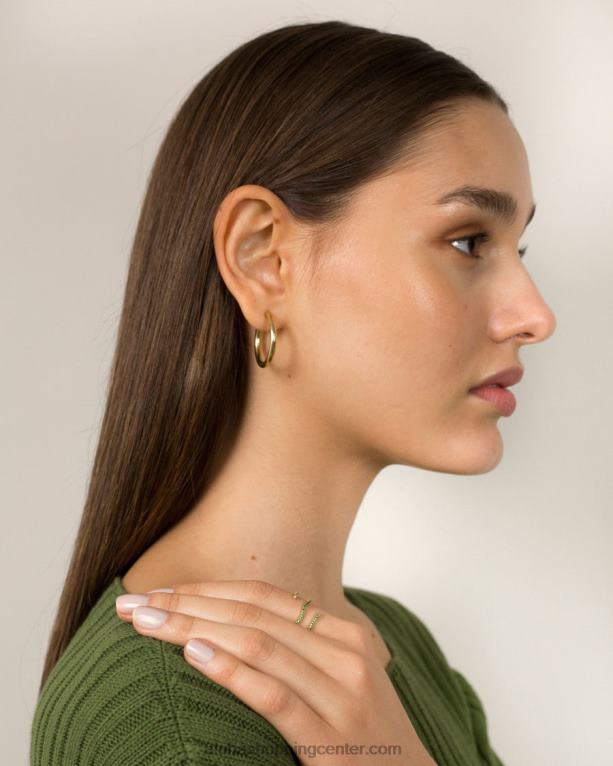 lep žebelj - zlat uhan ženske Alohas 0D4R81191