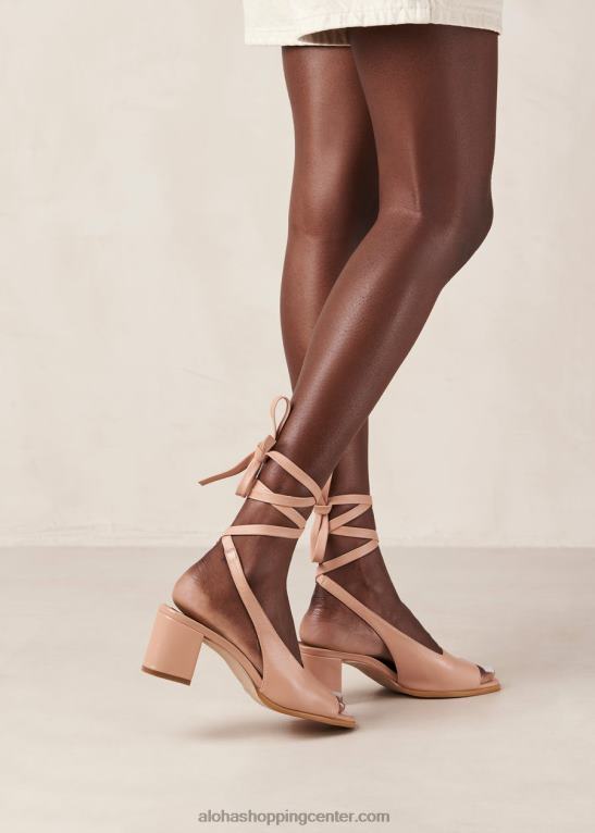 lille - roza usnjeni sandali ženske Alohas 0D4R8388