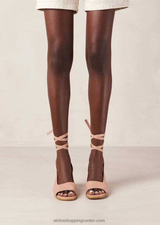 lille - roza usnjeni sandali ženske Alohas 0D4R8388