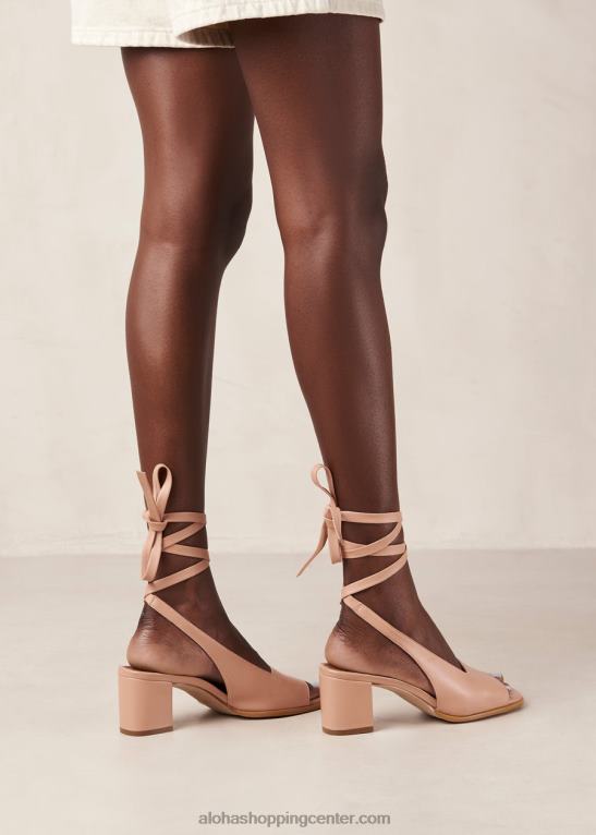 lille - roza usnjeni sandali ženske Alohas 0D4R8388