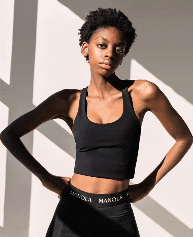 luksuzne kompresijske - črne pajkice ženske Alohas 0D4R8929