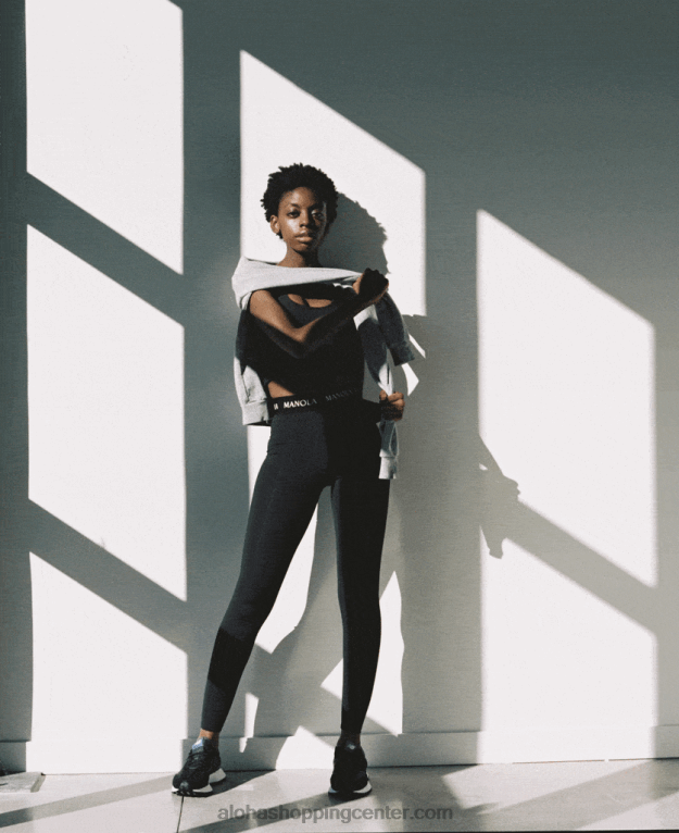 luksuzne kompresijske - črne pajkice ženske Alohas 0D4R8929