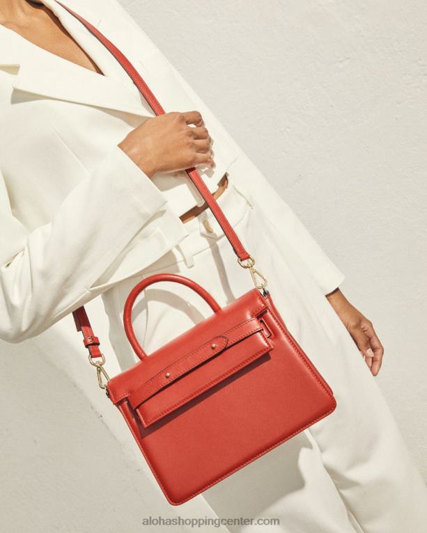 m - rdeča torbica ženske Alohas 0D4R81064