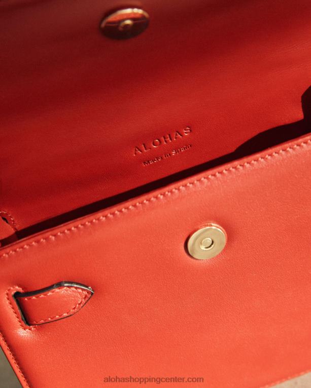 m - rdeča torbica ženske Alohas 0D4R81064