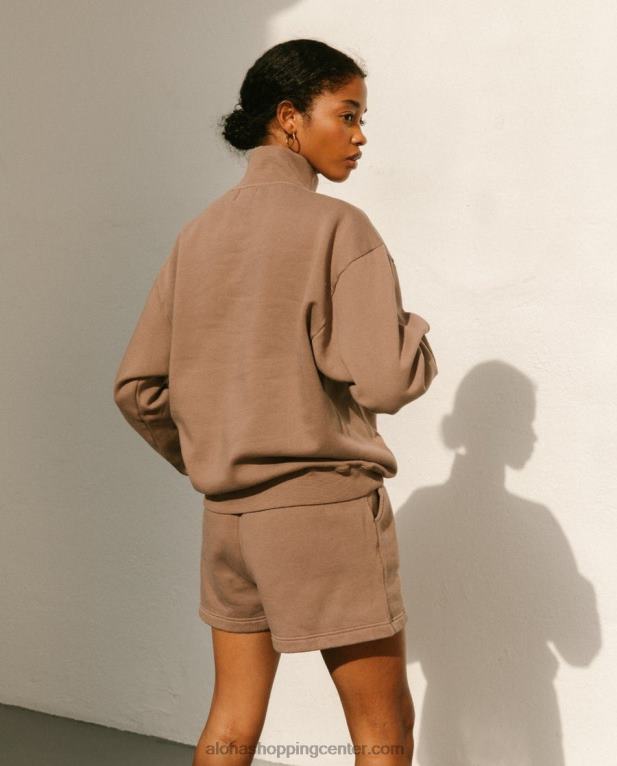 macchiato - rjav bombažni vrh ženske Alohas 0D4R8922