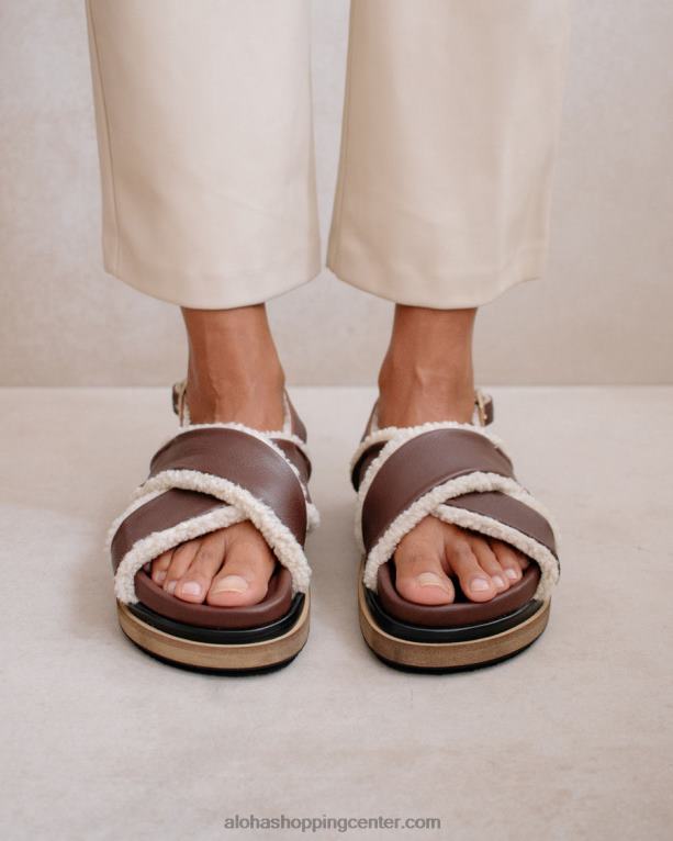 marshmallow rjava ženske Alohas 0D4R8114