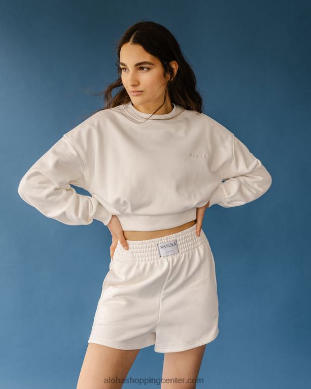 menina - bel bombažni pulover ženske Alohas 0D4R8940