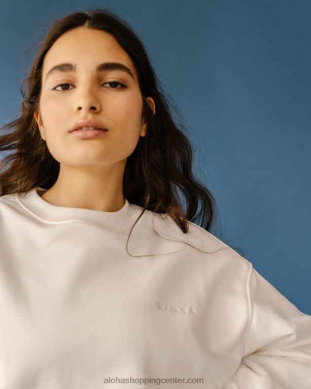 menina - bel bombažni pulover ženske Alohas 0D4R8940