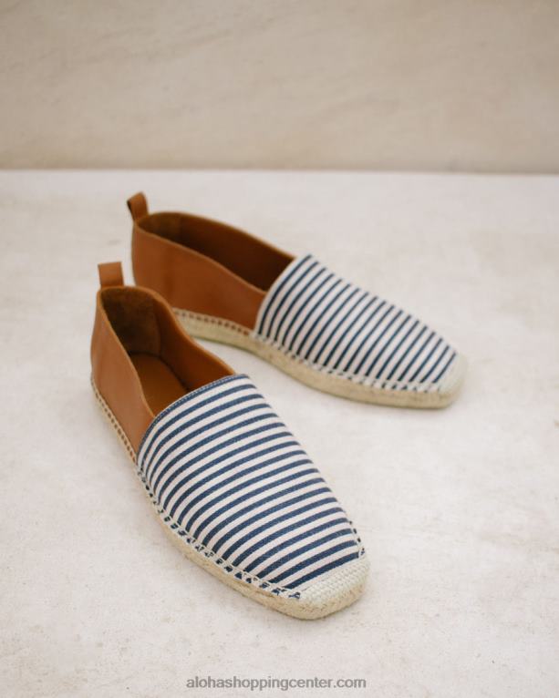 mornarsko modre usnjene espadrile ženske Alohas 0D4R8571