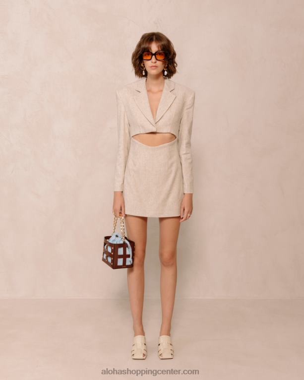 n - rjava in modra usnjena torba ženske Alohas 0D4R81057