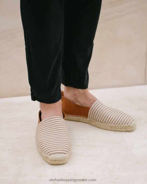 naval - rjave usnjene espadrile ženske Alohas 0D4R8570