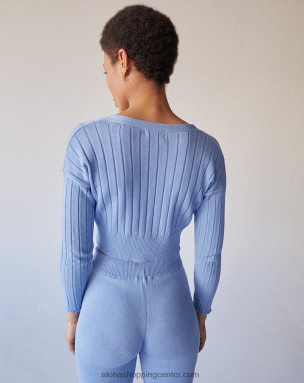 nežna - modra jopica ženske Alohas 0D4R8728