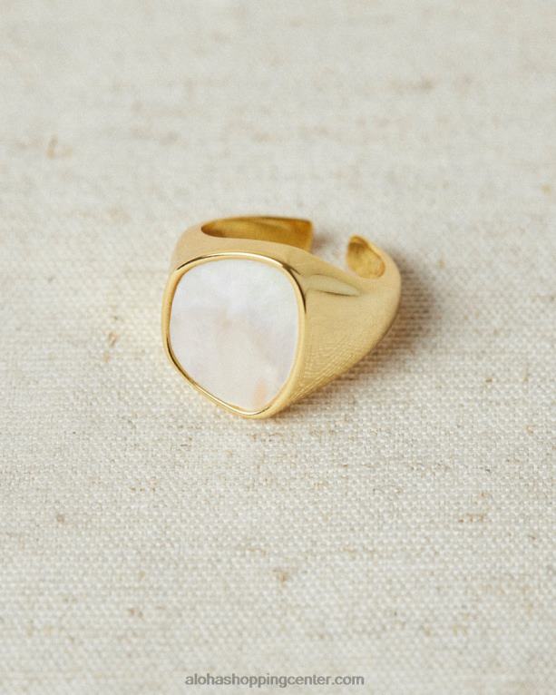 opalin - zlat prstan ženske Alohas 0D4R81178