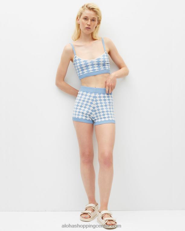 oprijet - moder pleten top ženske Alohas 0D4R8865