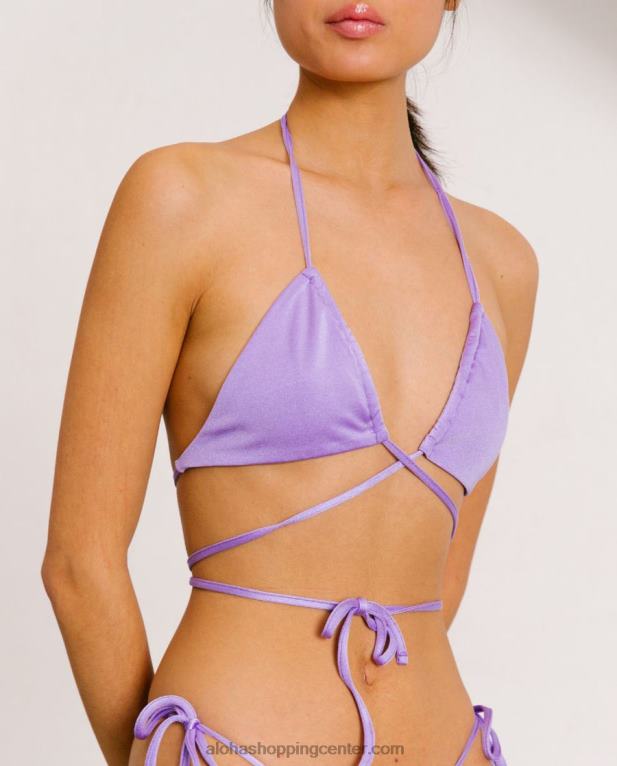 palma glim - vijoličen bikini zgornji del ženske Alohas 0D4R8777