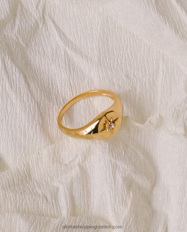 panaceja - zlati prstan ženske Alohas 0D4R81196