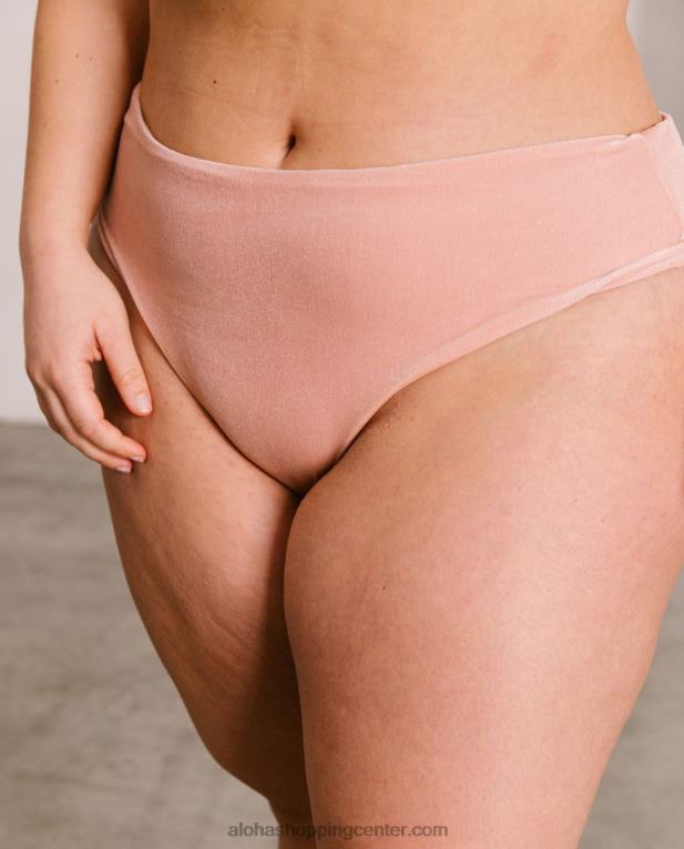 pentagon - roza žametni spodnji del bikinija ženske Alohas 0D4R8893