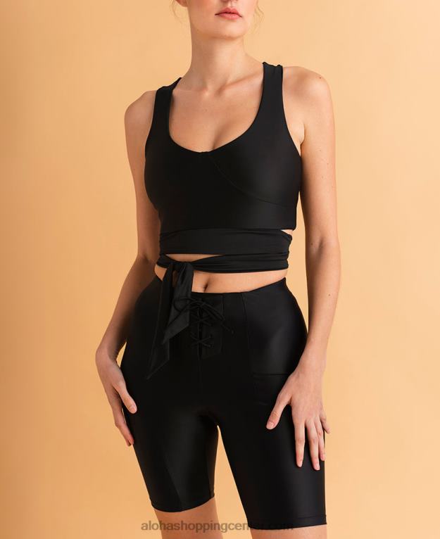 petit cross - črne kratke hlače ženske Alohas 0D4R8755