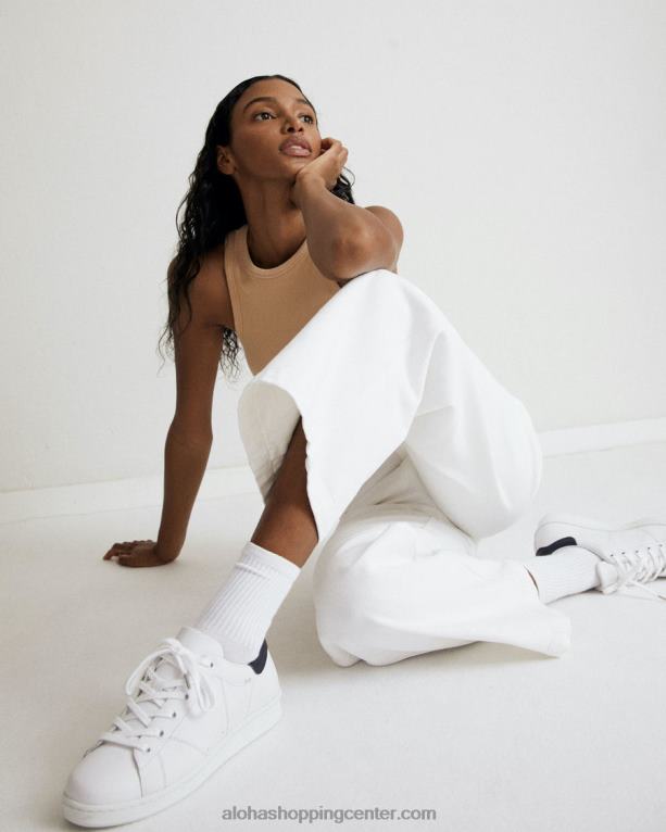 piano - bele široke kavbojke ženske Alohas 0D4R8996