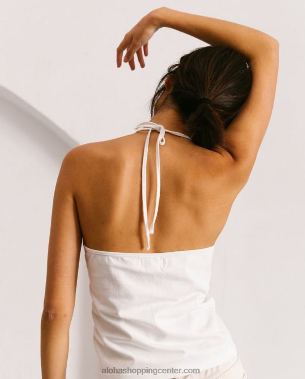 pipe dream - bel bombažni top ženske Alohas 0D4R81005