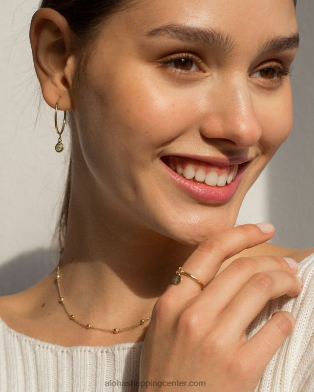 polarna zvezda - zlati prstani ženske Alohas 0D4R81140