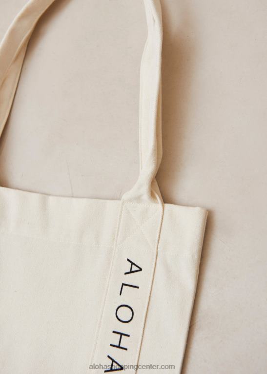 poletje ljubezni - bela bombažna torbica ženske Alohas 0D4R81216