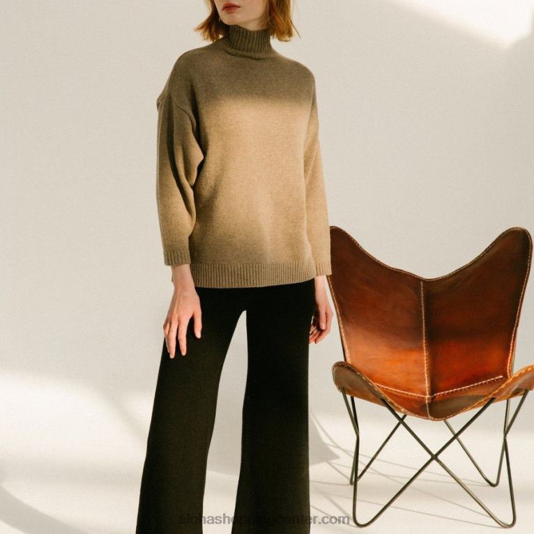 potniški - rjavi pleteni vrh ženske Alohas 0D4R8764