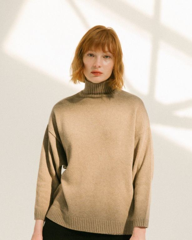 potniški - rjavi pleteni vrh ženske Alohas 0D4R8764