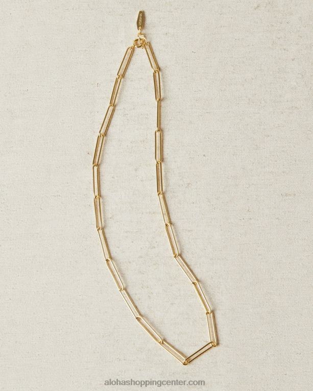 povezano - zlata ogrlica ženske Alohas 0D4R81116