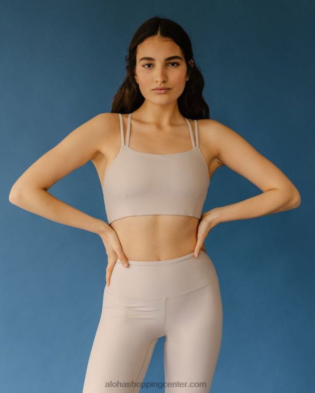 prekrižan hrbet - bež econyl vrh ženske Alohas 0D4R8653