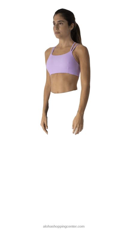 prekrižan hrbet - svetlo vijoličen vrh iz ekonila ženske Alohas 0D4R8652