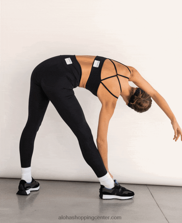 prekrižan hrbet - črn vrh ženske Alohas 0D4R8651