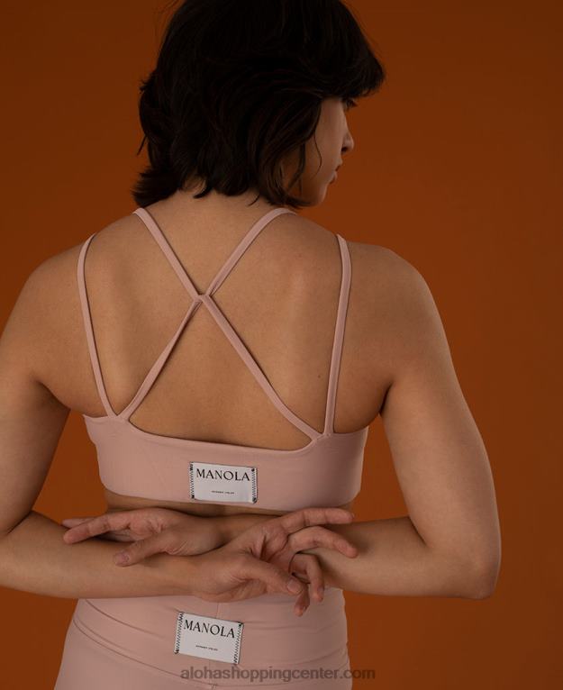 prekrižana hrbtna stran - roza križna hrbtna stran zgoraj ženske Alohas 0D4R8659