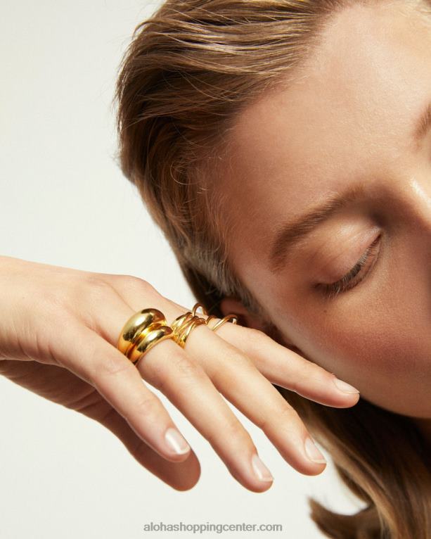 preprosto - zlat prstan ženske Alohas 0D4R81131