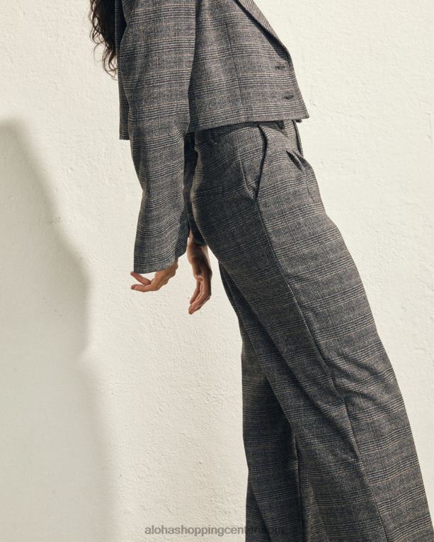 protagonist - hlače s karirastim potiskom ženske Alohas 0D4R8735