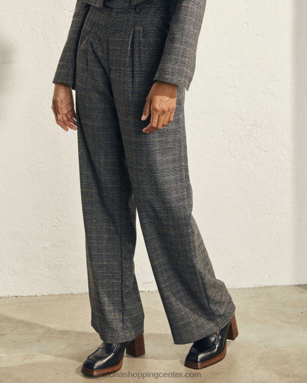 protagonist - hlače s karirastim potiskom ženske Alohas 0D4R8735