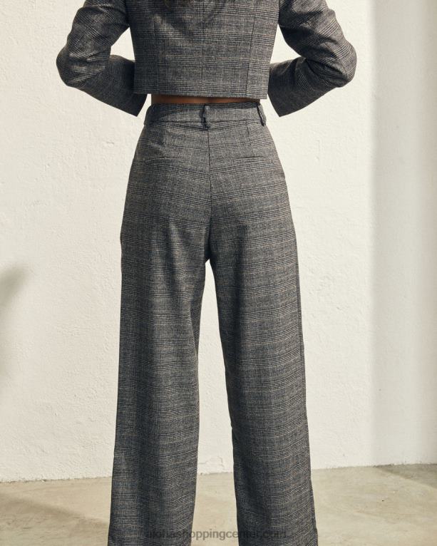 protagonist - hlače s karirastim potiskom ženske Alohas 0D4R8735