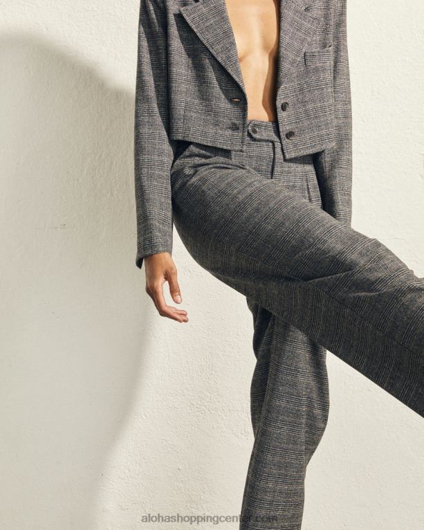 protagonist - hlače s karirastim potiskom ženske Alohas 0D4R8735