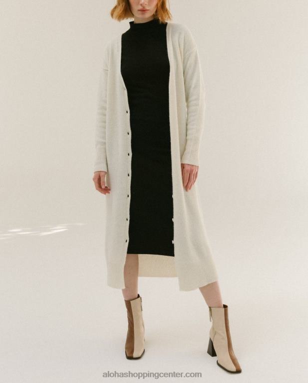 pursuit - bela pletena jopica ženske Alohas 0D4R8716