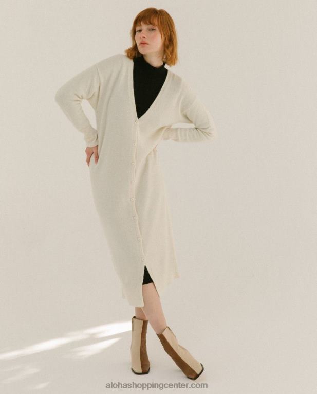 pursuit - bela pletena jopica ženske Alohas 0D4R8716