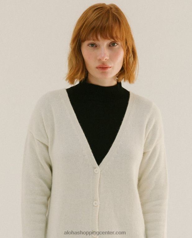 pursuit - bela pletena jopica ženske Alohas 0D4R8716