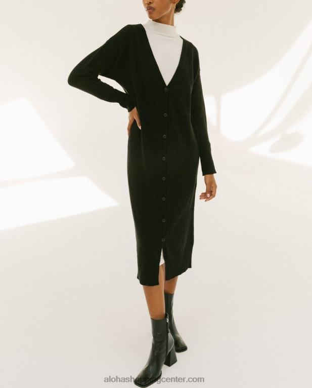 pursuit - črna pletena jopica ženske Alohas 0D4R8717