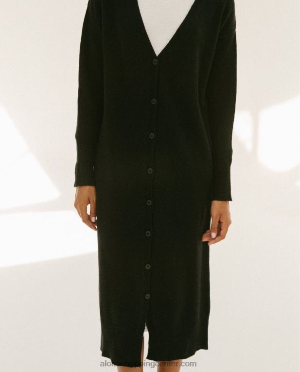 pursuit - črna pletena jopica ženske Alohas 0D4R8717