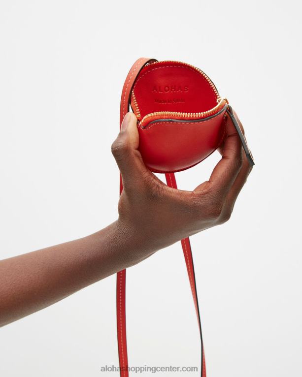 q - oranžna mini torbica ženske Alohas 0D4R81214