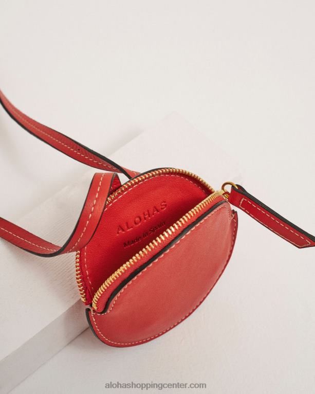 q - oranžna mini torbica ženske Alohas 0D4R81214