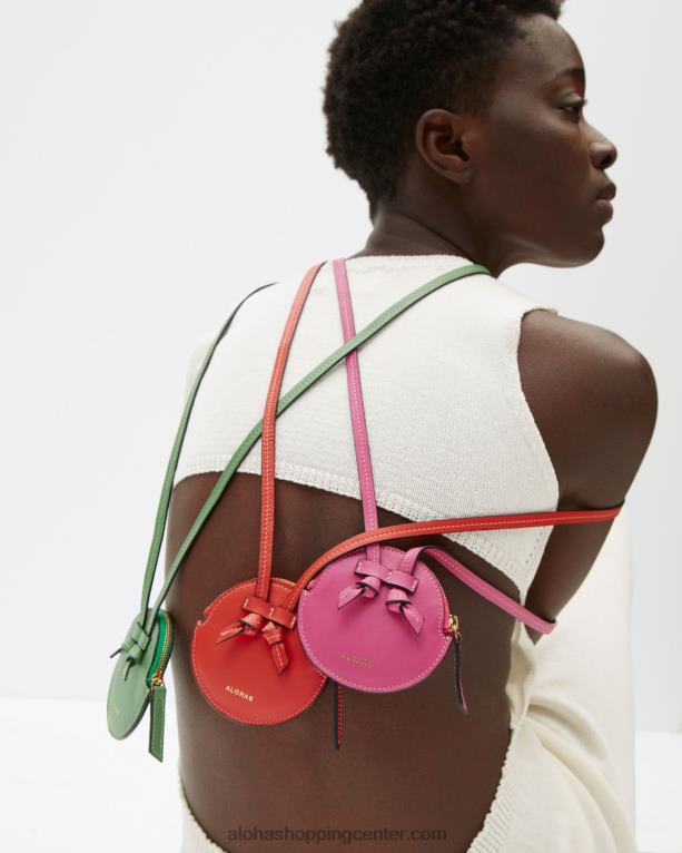 q - oranžna mini torbica ženske Alohas 0D4R81214