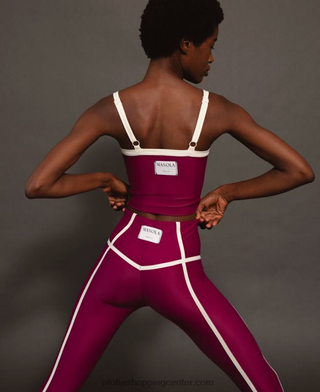 ribet - vijolične telovadne pajkice ženske Alohas 0D4R8607