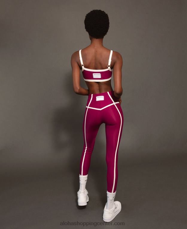 ribet - vijolične telovadne pajkice ženske Alohas 0D4R8607