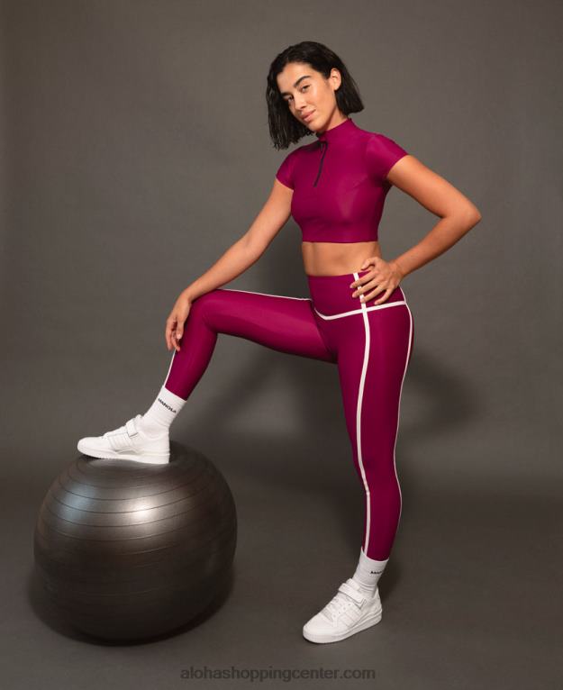 ribet - vijolične telovadne pajkice ženske Alohas 0D4R8607