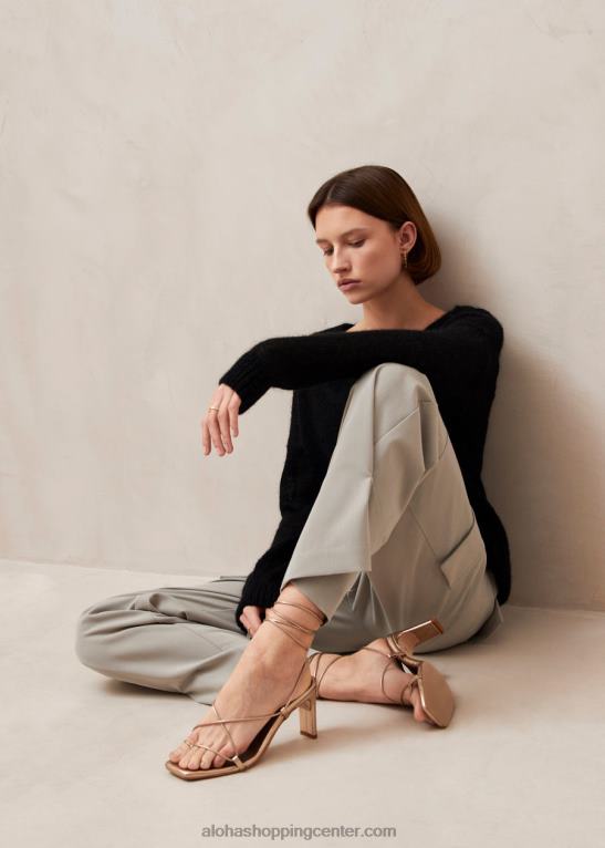 rita - sive cargo hlače ženske Alohas 0D4R8609